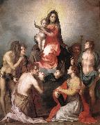 Andrea del Sarto Madonna in Glory and Saints China oil painting reproduction